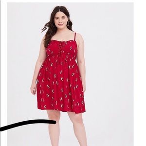 Torrid Plus Size 2 Minnie Mouse Dress Disney